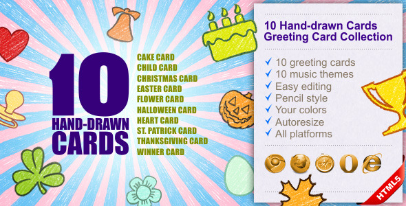 10 hand drawn cards greeting card collection gplpixel.jpg