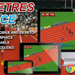 100 Metres Race - HTML5 Sport Game