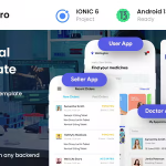 18 Template - Doctor Appointment Booking - Hospital management POS system - Medicine Delivery - Doctopro