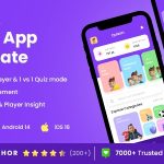 2 App Template| Modern Quiz Solo App | Multiplayer Quiz App | 1vs1 Quiz App | Quiz App | QuizOn