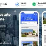 2 App Template - Real Estate App - Property Buying Selling App - Property eCommerce App - Propertyhub