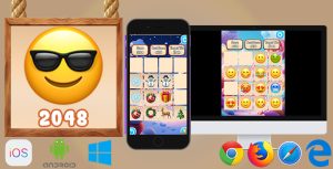 2048 emoji html5 game gplpixel.jpg