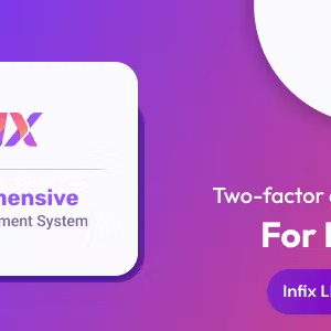 2FA Addon | Infix LMS Laravel Learning Management System