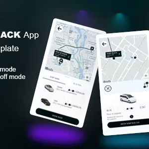 3bit BLACK ANDROID APP UI KIT
