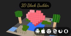 3d block builder cross platform creative builder game gplpixel.jpg