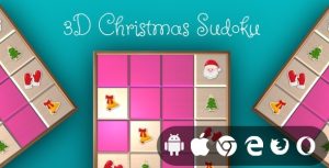 3d christmas sudoku cross platform puzzle game gplpixel.jpg