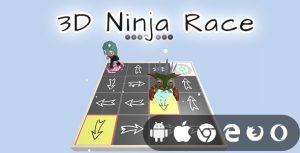 3d ninja race cross platform educational game gplpixel.jpg