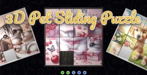 3d pet sliding puzzle cross platform puzzle game gplpixel.jpg