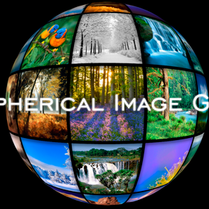3D Spherical Image Gallery | JavaScript & PHP Plugin