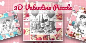 3d valentine puzzle cross platform puzzle game gplpixel.jpg