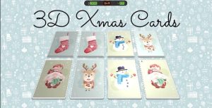 3d xmas cards cross platform memory game gplpixel.jpg