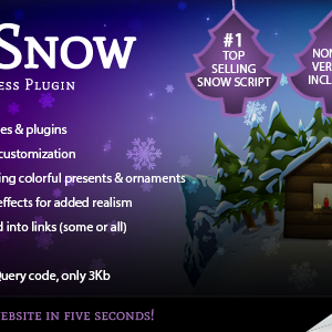 sec Snow - Christmas Joy Generator