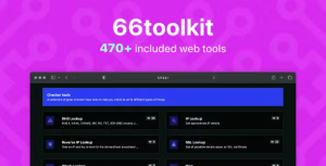 66toolkit ultimate web tools system saas codermarket.png
