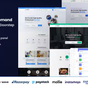 Aabcserv - Multivendor On-Demand Service & Handyman Marketplace Platform