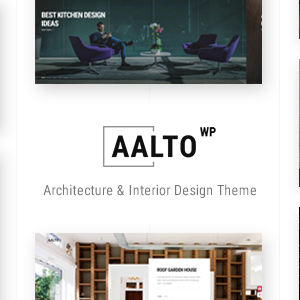 Aalto - Architecture and Interior Design Theme