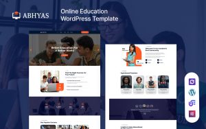 Abhyas online courses education wordpress elementor theme.jpg