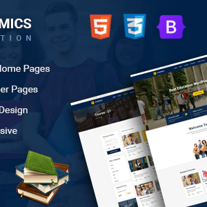 Academics - Education HTML Template