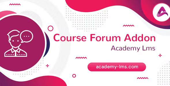 Academy lms course forum addon codermarket.png