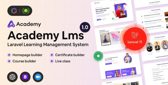 Academy lms laravel learning management system codermarket.jpg