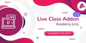 Academy lms zoom live streaming class addon codermarket.jpg