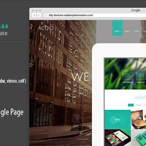 Accio | Responsive Onepage Parallax Site Template