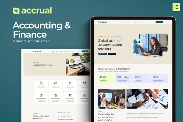 Accrual accounting finance elementor template kit gplpixel.jpg