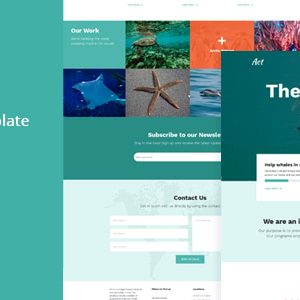 Act - Multipurpose Nonprofit Bootstrap Template