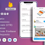 Ad Revenue : High eCPM, CTR, Impressions Ads Demo, All Ads are handle from firebase