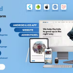 AdFund - Fund Raising Platform Website | Android-iOS App | Admin Panel