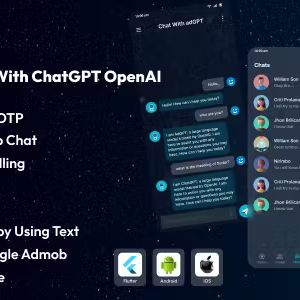 adGPT - Social Platform with ChatGPT Open AI Android and iOS App