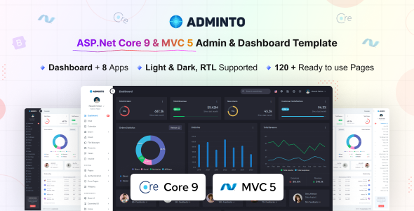 Adminto aspnet core 9 mvc5 admin dashboard template gplpixel.png