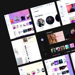 Adonis | Music System Template