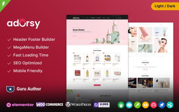 Adorsy - Fashion Accessories Store WooCommerce Them - Image 1