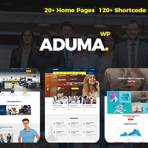 Aduma - Consulting, Finance, Business WordPress Theme