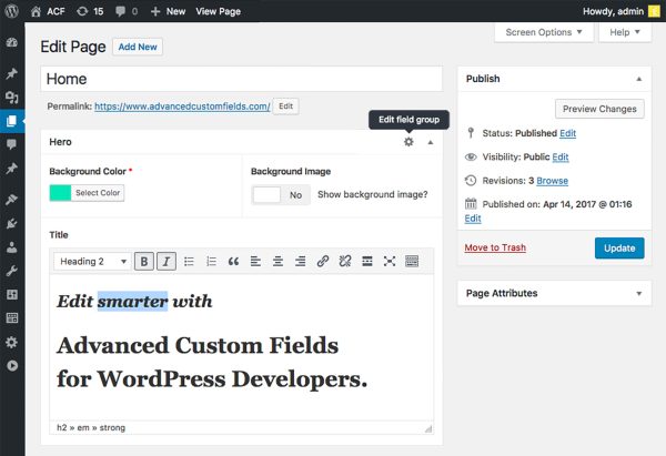 Advanced Custom Fields For Woocommerce - Image 1