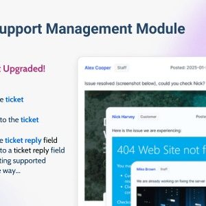 Advanced Support Management Module for Perfex CRM