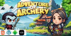 Adventure of archery html5 construct3 game gplpixel.jpg