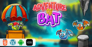 Adventure of bat html5 construct3 game gplpixel.png