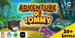Adventure of tommy html5 construct 3 game gplpixel.png