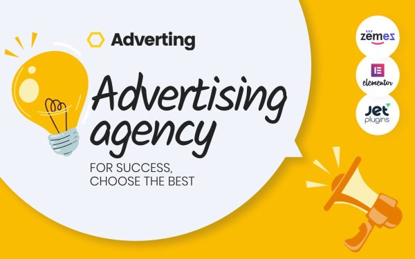 Adverting - Advertising Agency Responsive WordPress Theme - Image 1