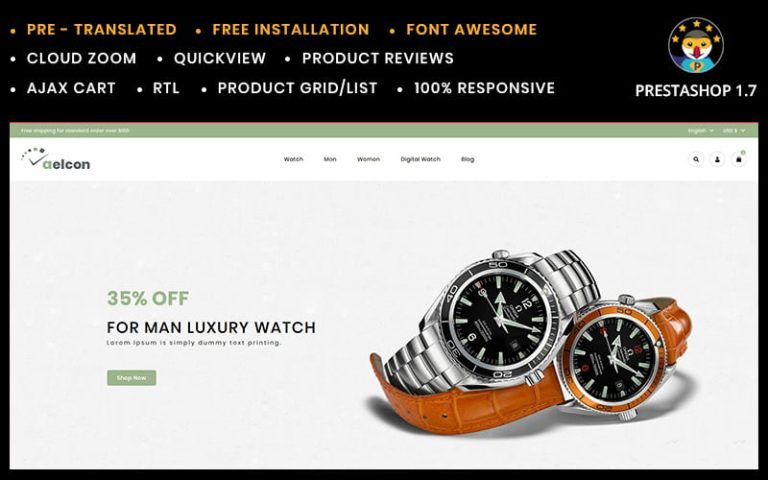 Aelcon fashion and watch stores prestashop theme gplpixel.jpg