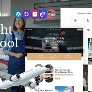 AeroBase - Flight School Multipurpose Responsive WordPress Theme