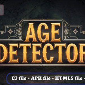 Age Detector - Mind Game - HTML5, Construct 3