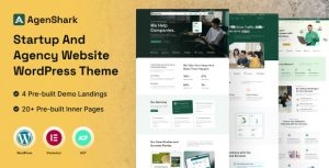 Agenshark startup agency elementor wordpress theme gplpixel.jpg