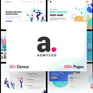 Agmycoo - Isometric Creative Digital Agency Portfolio Html Template
