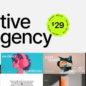 Agno – Creative Portfolio Agency WordPress Theme