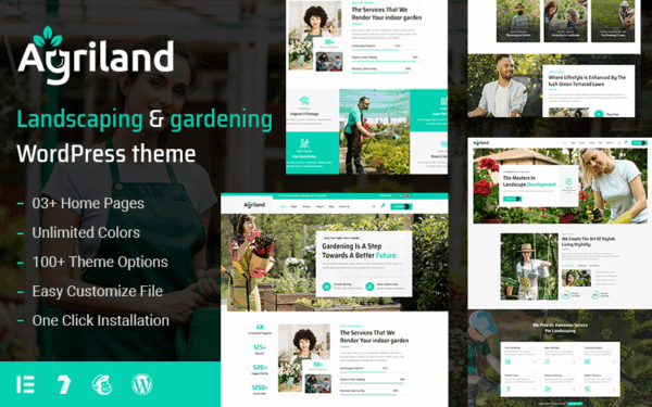Agriland - Agriculture and Garden WordPress Theme - Image 1