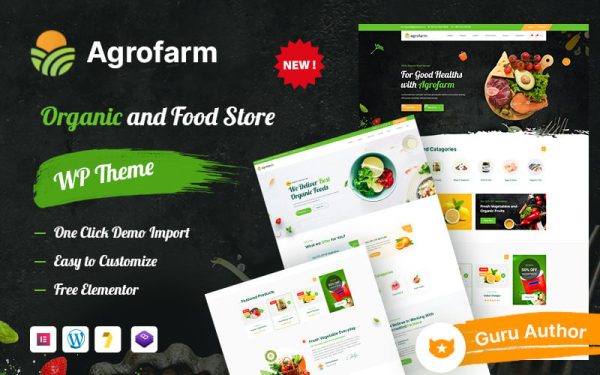 Agrofarm - Organic Food & Organic Store WordPress Theme. - Image 1