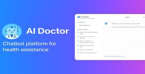 Ai doctor multilingual medical chatbot health assistant gplpixel.jpg