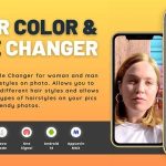 AI Hair Color Style Changer with AdMob Ads Android